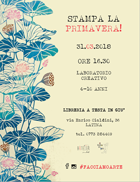 Facciamo arte: Stampa la Primavera!