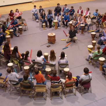 Drum circle: il battito delle parole