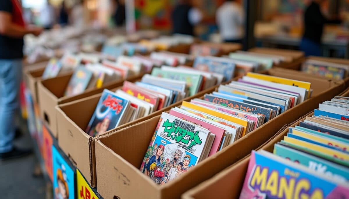 scopri quali manga rari si nascondono tra le scatole dei mercatini: una guida indispensabile per collezionisti in cerca di tesori dimenticati e volumi introvabili.