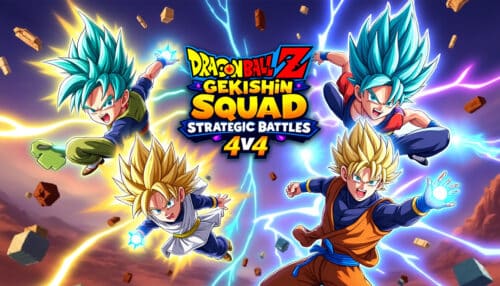 scopri il nuovo gioco dragon ball gekishin squadra: emozionanti battaglie strategiche 4v4, personaggi iconici e azione intensa per tutti i fan della saga!